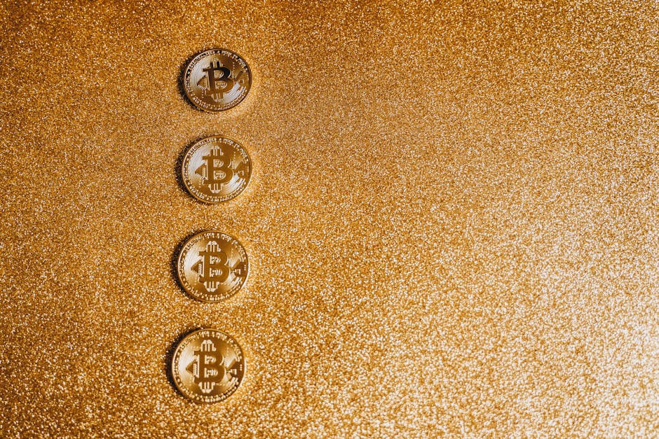 Bitcoin and gold luxury